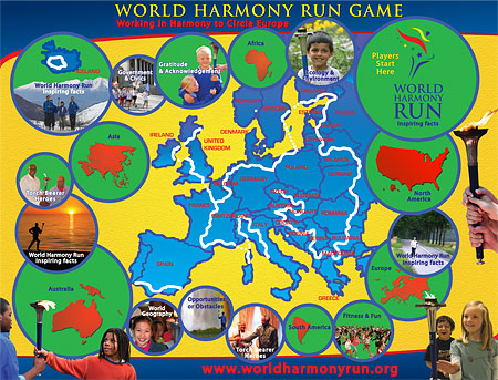 World Harmony Run European Game