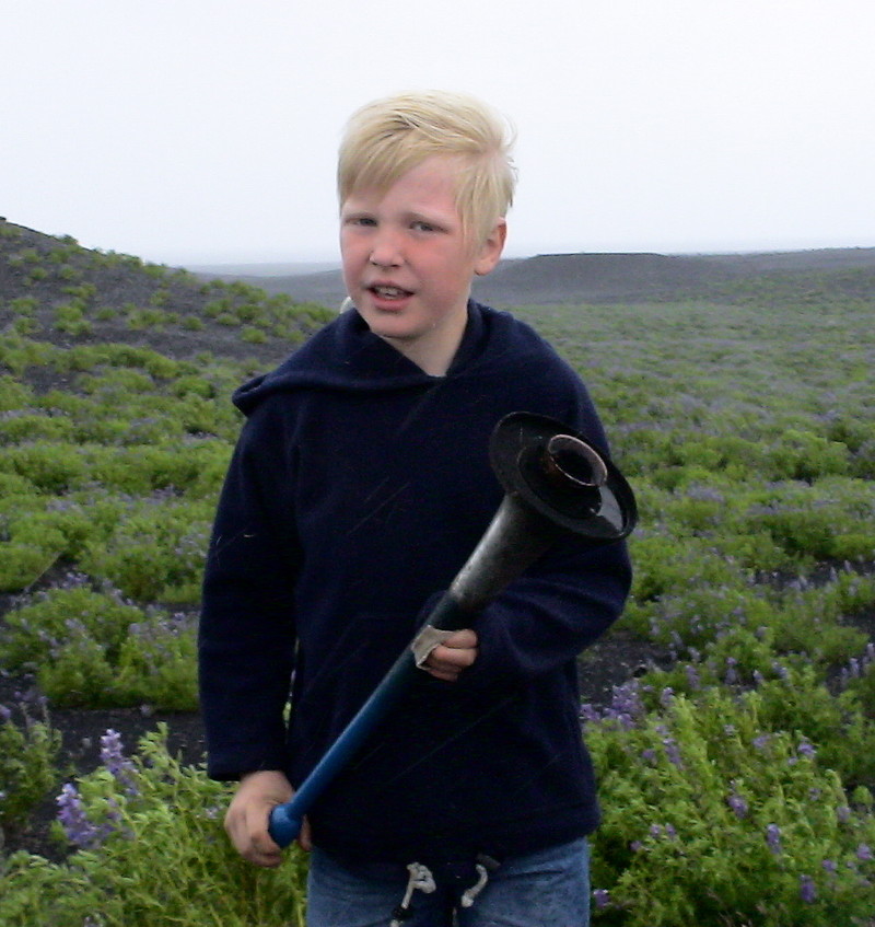 Það rigndi svo mikið að stundum slokknaði á kyndlinum