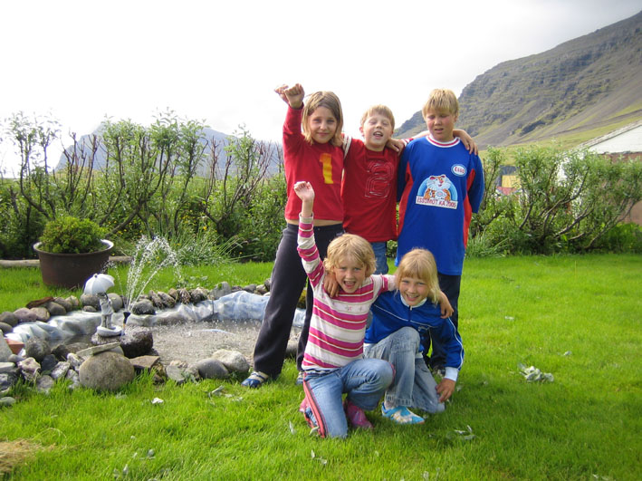 Lára Björg Friðriksdóttir, Magdalena Sigurðardóttir, Sæbjörn Þór Þórbergsson og Þóranna Lilja Þórbergsdóttir