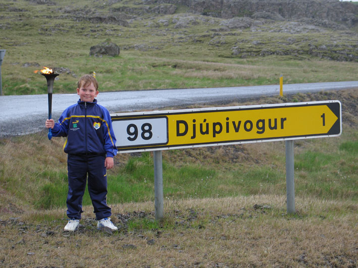 Komin að Djúpavogi