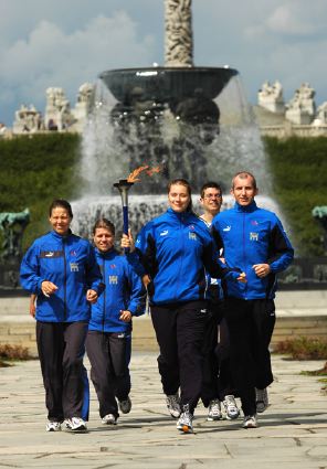 Running at Vigeland park