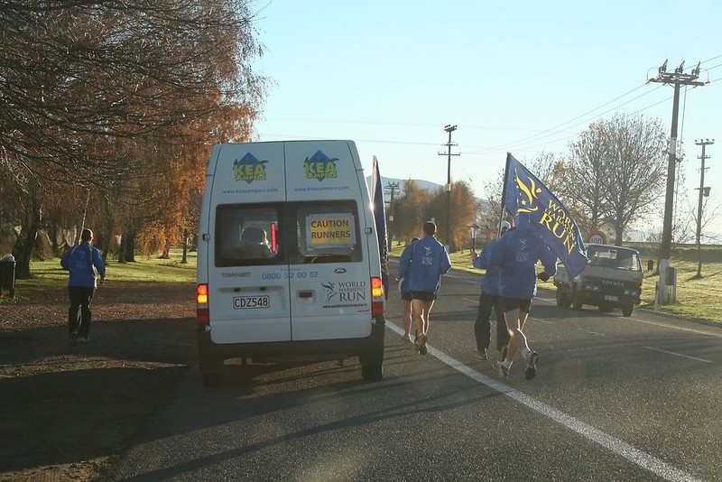 On the road to a school just out of Blenheim