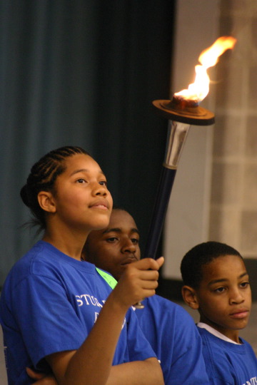 Admiring the Flame